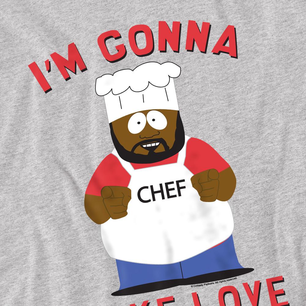 Sport Heather - Pack Shot - South Park Mens Make Love T-Shirt