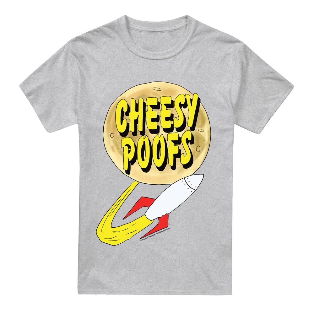 Sport Heather - Front - South Park Mens Cheesy Poofs T-Shirt