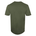 Military Green - Back - Top Gun Mens Volleyball Tournament Cotton T-Shirt
