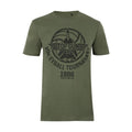 Military Green - Front - Top Gun Mens Volleyball Tournament Cotton T-Shirt