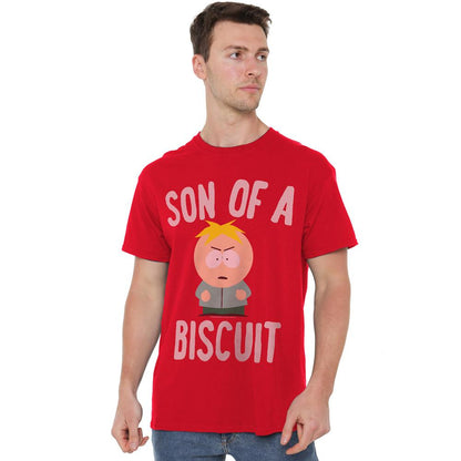 Red - Lifestyle - South Park Mens Butters Biscuit T-Shirt