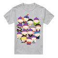 Sport Heather - Front - South Park Mens Many Faces Of Stan T-Shirt
