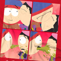 Red - Pack Shot - South Park Mens Kyle & Wendy Squares Valentine`s Day T-Shirt