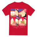 Red - Front - South Park Mens Kyle & Wendy Squares Valentine`s Day T-Shirt