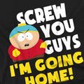 Black - Side - South Park Mens Screw You Guys Eric Cartman T-Shirt