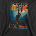 Black - Side - AC-DC Mens Let There Be Rock Hoodie