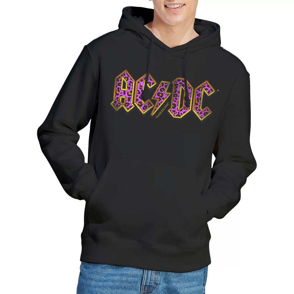 Black - Lifestyle - AC-DC Mens Animal Print Hoodie
