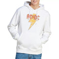 White - Lifestyle - AC-DC Mens Sketch Bolt Hoodie