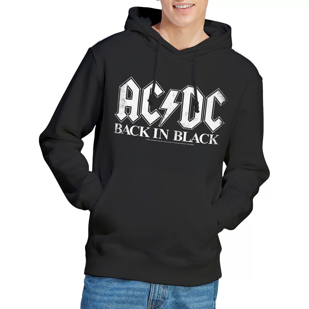 Black - Lifestyle - AC-DC Mens Back In Black Hoodie