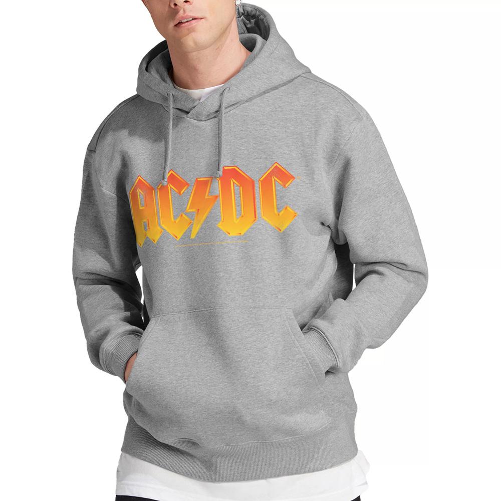Sport Heather - Side - AC-DC Mens Classic Vintage Hoodie
