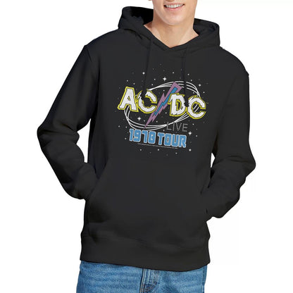 Black - Lifestyle - AC-DC Mens Live Hoodie