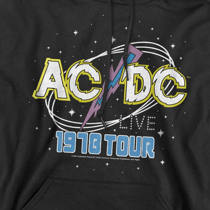 Black - Pack Shot - AC-DC Mens Live Hoodie