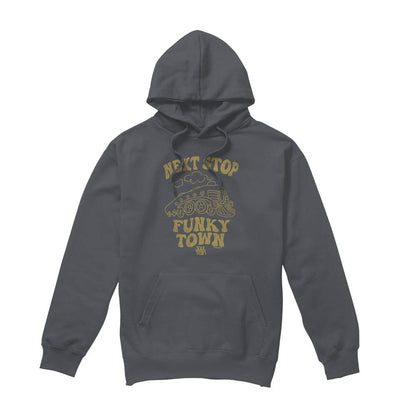 Charcoal - Front - BET Mens Soul Train Next Stop Hoodie