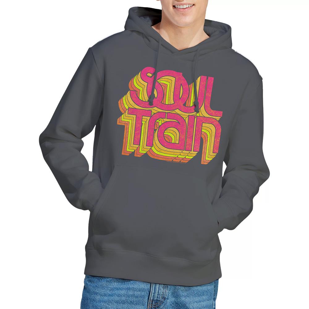 Charcoal - Lifestyle - BET Mens Soul Train Vibing Logo Hoodie