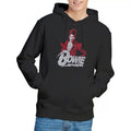 Black - Lifestyle - David Bowie Mens Diamond Hoodie