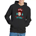Black - Lifestyle - David Bowie Mens Ziggy Heads Hoodie