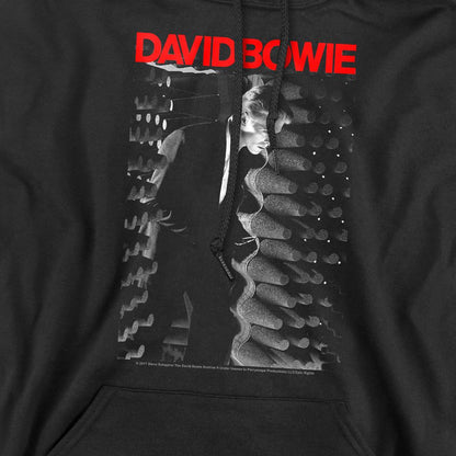Black - Side - David Bowie Mens Station to Station Hoodie