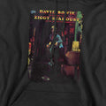 Black - Pack Shot - David Bowie Mens Ziggy Stardust Album Hoodie