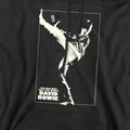 Black - Pack Shot - David Bowie Mens The Man Cover Hoodie