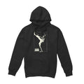 Black - Front - David Bowie Mens The Man Cover Hoodie