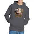 Charcoal - Lifestyle - David Bowie Mens Hunky Dory Circle Hoodie