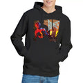 Black - Lifestyle - David Bowie Mens Let´s Dance Hoodie