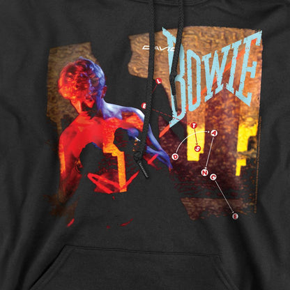 Black - Pack Shot - David Bowie Mens Let´s Dance Hoodie