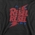 Black - Pack Shot - David Bowie Mens How Could They Know Hoodie