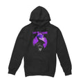 Black - Front - David Bowie Mens 75 Side Profile Logo Hoodie