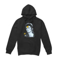 Black - Front - David Bowie Mens Golden Bowie Hoodie