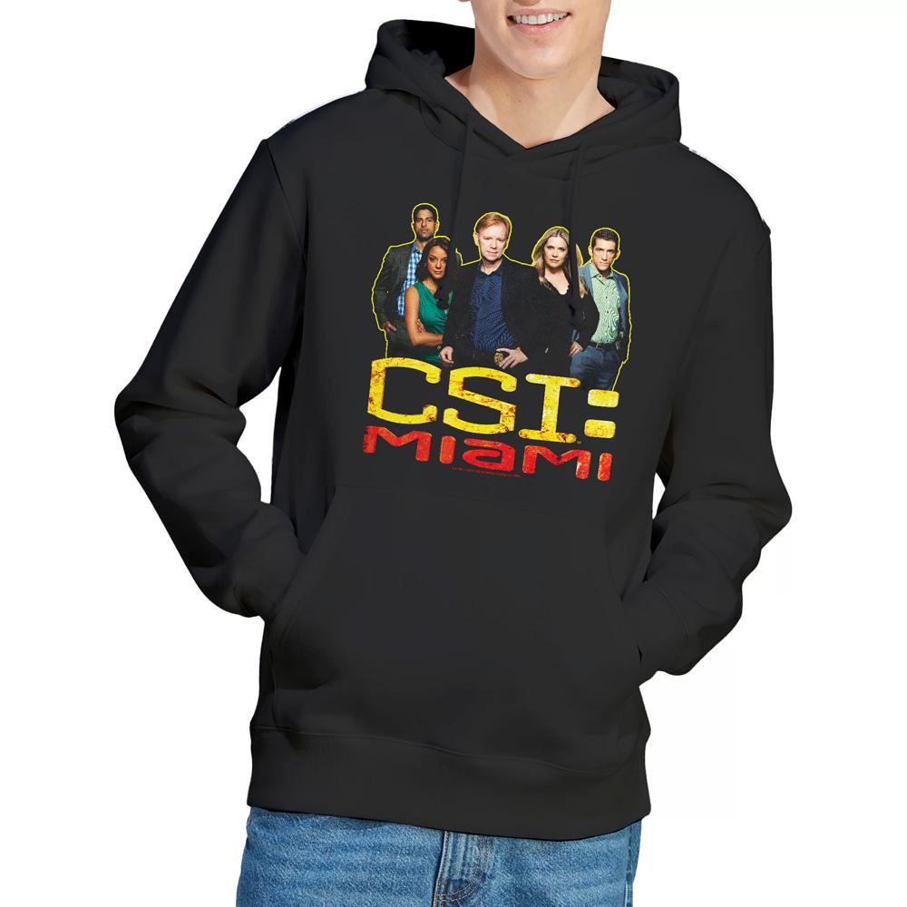 Black - Lifestyle - CSI: Miami Mens Cast Hoodie