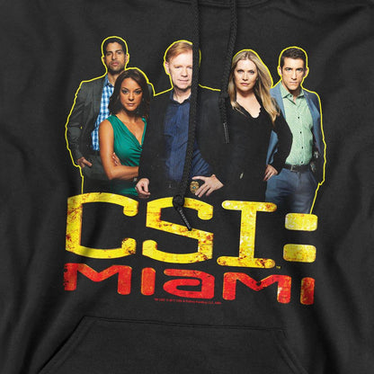 Black - Pack Shot - CSI: Miami Mens Cast Hoodie