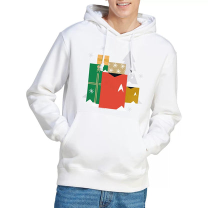 White - Lifestyle - Star Trek: The Original Series Mens Present Christmas Hoodie