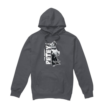 Charcoal - Front - The Little Rascals Mens Amazing Petey Hoodie