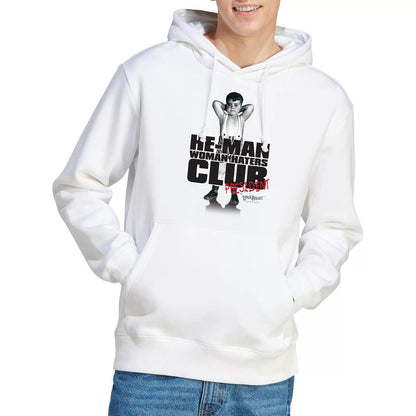 White - Lifestyle - The Little Rascals Mens Club President Hoodie