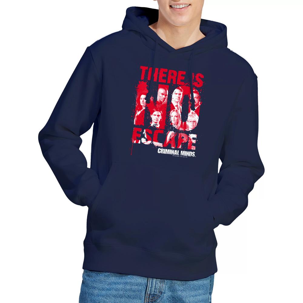 Navy - Lifestyle - Criminal Minds Mens No Escape Hoodie