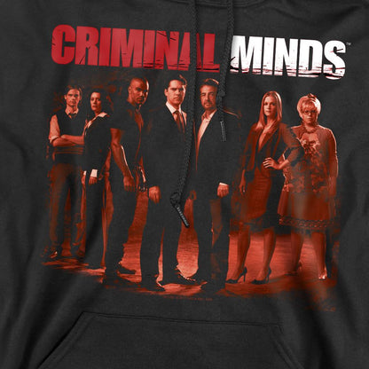 Black - Pack Shot - Criminal Minds Mens The Crew Hoodie