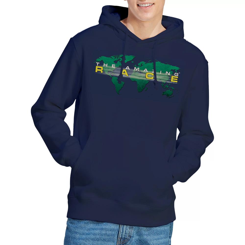 Navy - Lifestyle - The Amazing Race Mens Around the World Hoodie