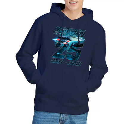 Navy - Lifestyle - Star Trek Mens Enterprise 25 Hoodie
