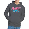 Charcoal - Lifestyle - Happy Days Mens Logo Hoodie