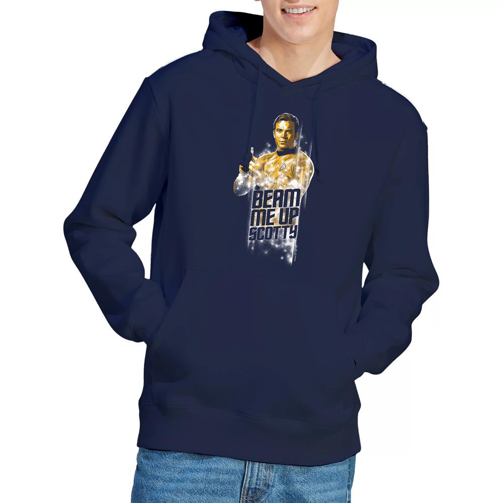 Navy - Lifestyle - Star Trek Mens Beam Me Up Hoodie