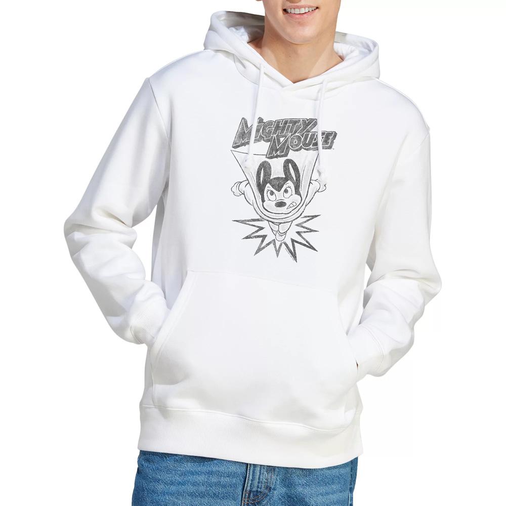 White - Lifestyle - Mighty Mouse Mens Bursting Out Hoodie