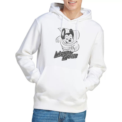 White - Lifestyle - Mighty Mouse Mens Mighty Sketch Hoodie