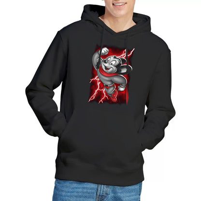 Black - Lifestyle - Mighty Mouse Mens Mighty Storm Hoodie