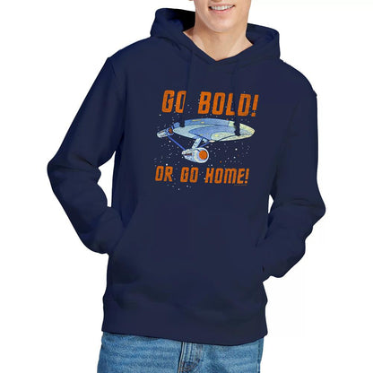 Navy - Lifestyle - Star Trek Mens Go Bold Hoodie