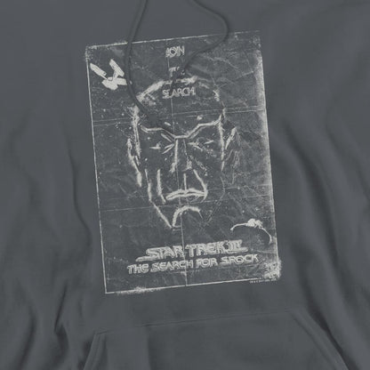 Charcoal - Pack Shot - Star Trek Mens Join the Search Hoodie