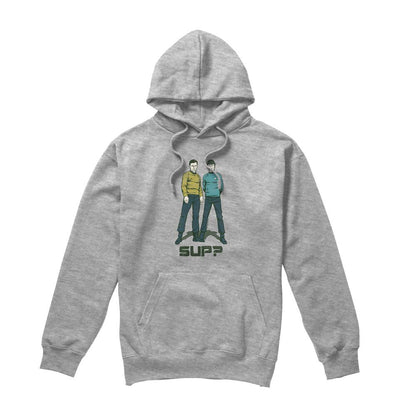 Sport Heather - Front - Star Trek Mens Sup Hoodie