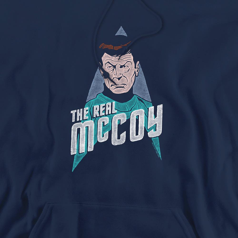 Navy - Pack Shot - Star Trek Mens The Real McCoy Hoodie
