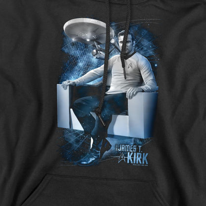 Black - Pack Shot - Star Trek Mens Captain´s Chair Hoodie