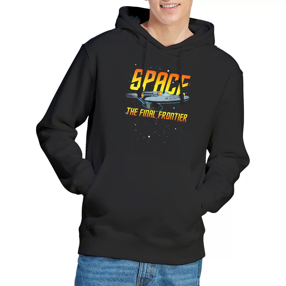 Black - Lifestyle - Star Trek Mens Space Hoodie